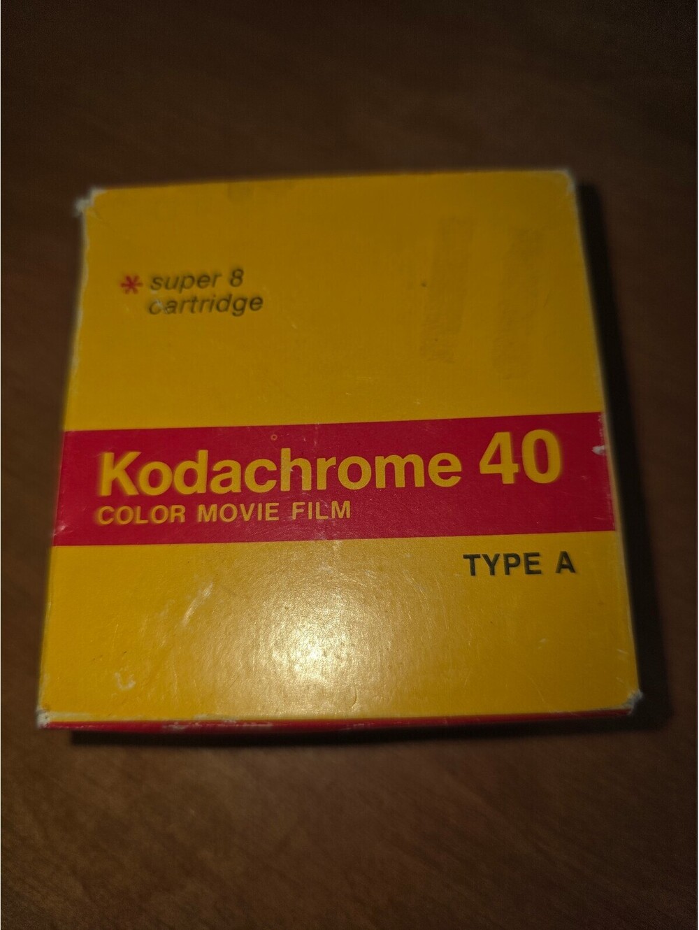 Vintage box of Kodak Kodachrome 40 type Super 8 film NIB